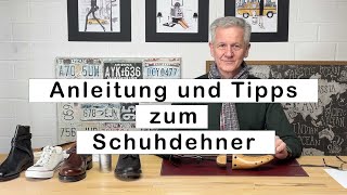 Anleitung und Tipps zum Schuhdehner  Schuhe dehnen und weiten mit dem Schuhdehner [upl. by Anilad]