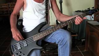 Celestial Furnace  Disarmonia Mundi bass cover [upl. by Eserahs265]