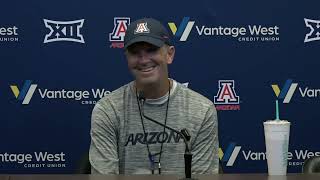 Arizona Football Press Conference  Brent Brennan [upl. by Eade]