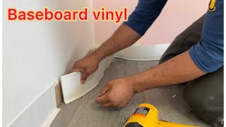 Como instalar baseboard de vinyl ​⁠ [upl. by Cosenza558]