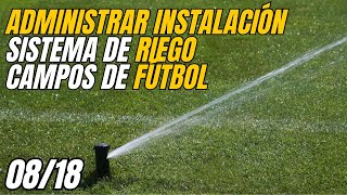 Calendario de Actividades para la Instalación de Riego en Campos de Fútbol [upl. by Conger]