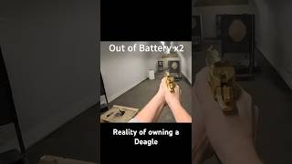 Reality of owning a Desert Eagle ipscshooting DesertEagle malfunction [upl. by Kosel298]