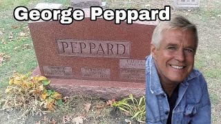 Famous Graves  George Peppard  WE WERE THROWN OUT OF THE CEMETERY [upl. by Etnad]