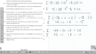 Abschlussprüfung Realschule Bayern Mathematik II 2018 B11 [upl. by Inihor49]