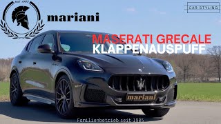 Sound Maserati Grecale Trofeo 2023 I Klappenauspuff Tuning by 𝐦𝐚𝐫𝐢𝐚𝐧𝐢 ® CarStyling [upl. by Chrystal]