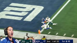 EAGLES ARE FRAUDS REACTING TO Philadelphia Eagles vs New York Giants [upl. by Piero]