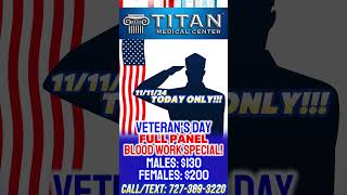 2024 Veterans Day FULL PANEL Blood Work SPECIAL [upl. by Harshman]