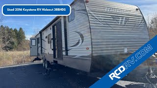 Used 2016 Keystone RV Hideout 38BHDS  Medina [upl. by Aneema]