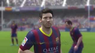 FIFA 14  CARAS DE JUGADORES [upl. by Cathryn]