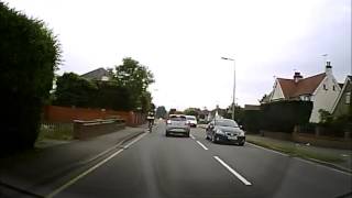 Idiot on the Road 5  Overtake and Turn in Front of Cyclist [upl. by Ailil]