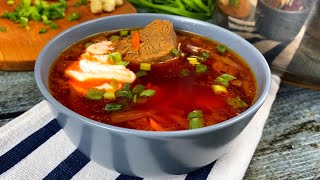 Борщ Все секреты вкусного Красного Борща Семейный Рецепт [upl. by Mayne]