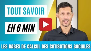 Gestion de la paie  tout sur les bases de calcul des cotisations en 6 minutes [upl. by Ehtyaf685]