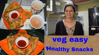 Easy healthy Snacks item Tiffin lunch box veg Snack Healthy easy snacks for kids Cookvlog [upl. by Middlesworth110]