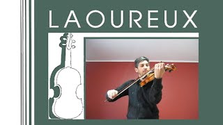 Laoureux Martelé from Middle to Point – Laoureux Allegretto – Laoureux Violin – Violin Study [upl. by Leventhal]