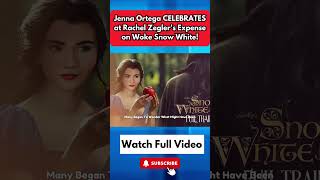 Jenna Ortega CELEBRATES at Rachel Zeglers Expense on Woke Snow White JennaOrtega Part 5 [upl. by Annaerda]