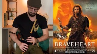 Braveheart  Main theme played on uilleann pipe [upl. by Gairc]