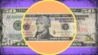 50  Bill is actually a 10 Dollar Bill Fake Dollar Bill [upl. by Anev212]