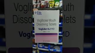 uses about voglider 0 2 MD tablet voglibose Mouth Dissolving tablet Benifits side effects [upl. by Mharba653]