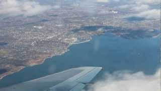 Lądowanie na lotnisku JFK Nowy Jork  Landing at JFK airport in New York City [upl. by Yasui854]