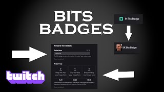 How to add Bits Emotes and Badges on Twitch [upl. by Bills]