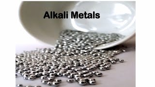 Characteristics of alkali metals [upl. by Cindra909]