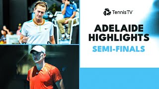 Draper Takes On Bublik Korda Faces Lehecka  Adelaide 2024 SemiFinal Highlights [upl. by Bernstein]