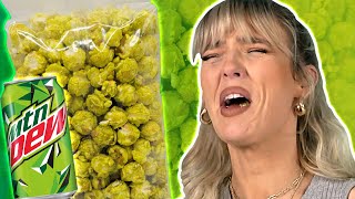 Irish People Try New Weird Popcorn Flavours [upl. by Notle633]