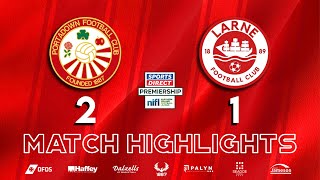 Portadown 2  1 Larne  Sports Direct Premiership  271024 [upl. by Irolav]