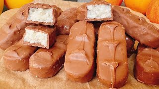 Bounty Chocolate Bars Recipe for Kids How to make Bounty Chocolate Bars [upl. by Llatsyrk182]