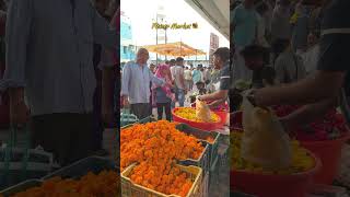 Flower Market Bharuch bharuchfestival diwali welovebharuch hindufestival bharuch ankleshwar [upl. by Atram758]