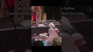 Mufti Menks father in law died shorts muftimenk ramadan2024 [upl. by Oraneg]