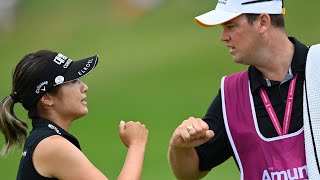 The Amundi Evian Championship  Condensed Round 3 Highlights [upl. by Shandie483]