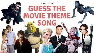 MOVIE THEME SONG QUIZ Only the best from 20002018 movies [upl. by Tnahs577]