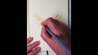 Easy Flower Doodles you can add to your Calligraphy Marigold Doodle  letteringvideos bujolove [upl. by Erodavlas]