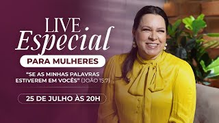 LIVE DIA 2507 ÀS 20H  SE MINHAS AS PALAVRAS ESTIVEREM EM VOCÊS JOÃO 157  HELENA TANNURE [upl. by Nare]