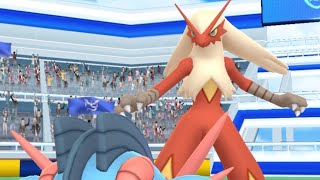 Pokémon GO Solo Mega Blaziken Raid [upl. by Bullock672]