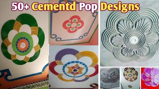 Letast Cement Pop Designs  Simple Pop Designs Images Pop Video [upl. by Nerua]