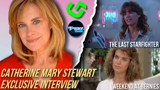 Catherine Mary Stewart Interview  The Last Starfighter Weekend At Bernies [upl. by Ecertak]