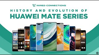 History and Evolution of Huawei Mate Series 20132024 [upl. by Khosrow]