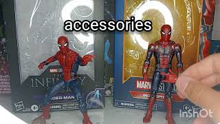 Review Marvel Legends Spiderman and Marvel Legends Iron spider [upl. by Aiht]