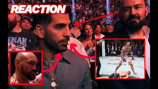 ILIA TOPURIA REACTION TO MAX HOLLOWAYS KO OF JUSTIN GAETHJE SHOWS FEAR Body Language Analysis [upl. by Agripina297]