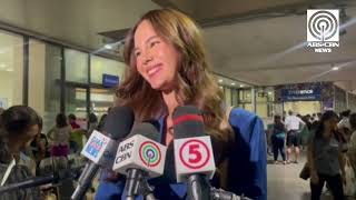 Catriona Gray heads to El Salvador for Miss Universe 2023  ABSCBN News [upl. by Assenay]