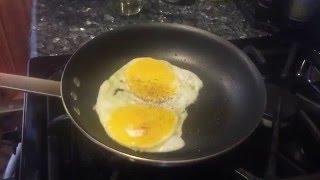 Eggs Over Hard At Home Like a Chef How to Cook Breakfast [upl. by Gerda23]