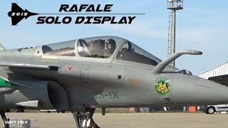 Rafale Solo Display  quotTaoquot  WAC 2015 Chateauroux [upl. by Torrie668]