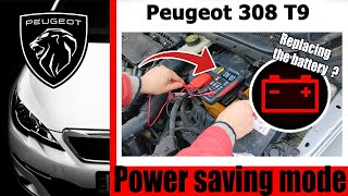 Power saving mode Peugeot 308 T9 [upl. by Oderfodog]