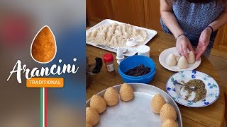 How to make TRADITIONAL ARANCINI with a mold VERY EASY [upl. by Atener]