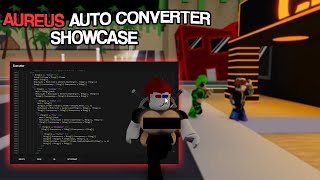 Roblox Exploiting  Aureus Auto Converter Showcase 2023 New Scripts [upl. by Nennerb]