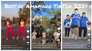 Amapiano TikTok challenges  2024 viral amapiano amapianodance [upl. by Amaleta]