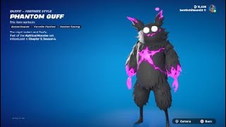 Fortnite October 19th Item Shop Phantom Guff Skin [upl. by Dhu]