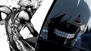 Tokyo Ghoul Anime Vs Manga 東京喰種トーキョーグール [upl. by Aicilyhp64]